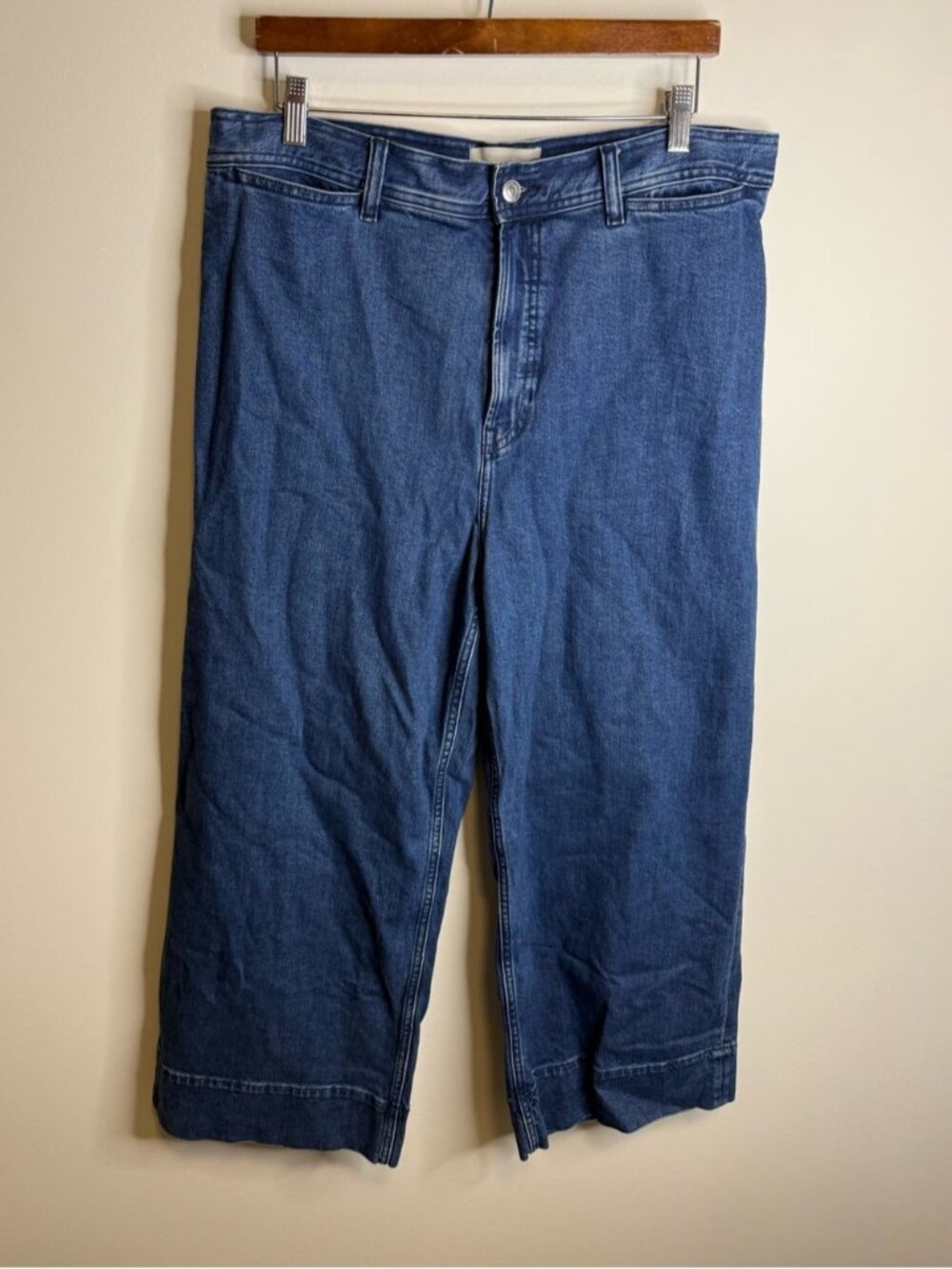 Everlane the mariner jean cropped blue size 33